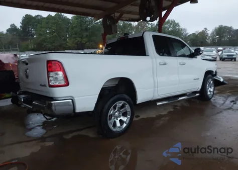 2020 Ram 1500 Lone Star 4X4 6'4 Box z USA, uszkodzony, nr VIN 1C6SRFBT3LN239808